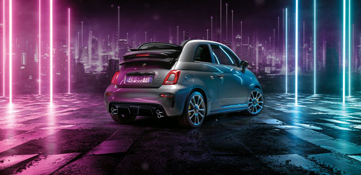 Abarth 695 Turismo in Grey